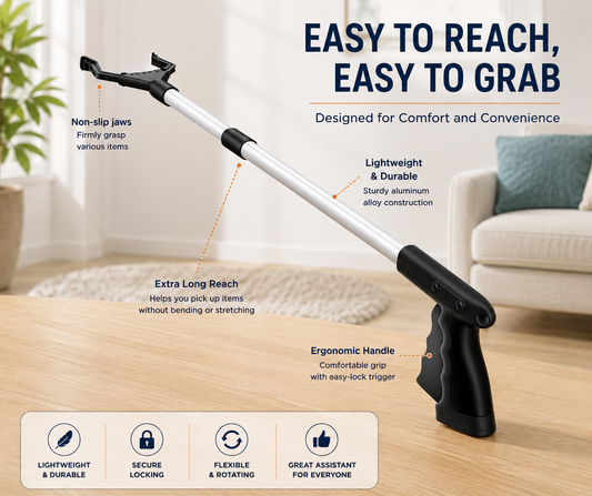 Lightweight Reaching Assist Grabber Tool